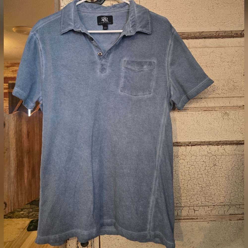 Men's Rock & Republic Polo Shirt Sz. M/L EUC!